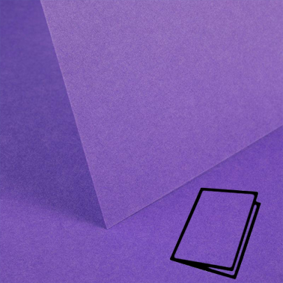 Dark Violet Card Blank Symbol