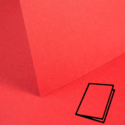 Post Box Red Card Blank Symbol