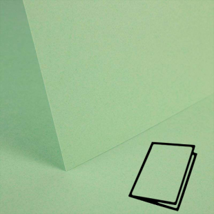 Spring Green Card Blanks Double Sided 240gsm