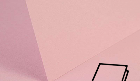 Baby Pink Card Blanks Double Sided 240gsm