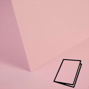 Baby Pink Card Blank Symbol