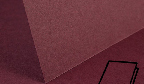 Maroon Card Blanks Double Sided 240gsm