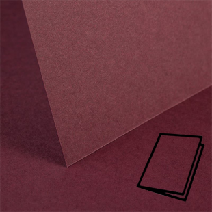 Maroon Card Blanks Double Sided 240gsm