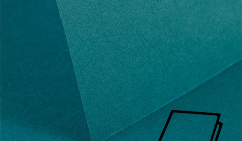 Teal Card Blanks Double Sided 240gsm