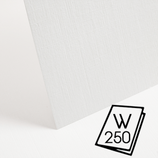 Wholesale Card Blanks Extra White Linen 300gsm | Pack of 250 Cards