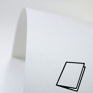 Ultra White Card Blanks Double Sided Pearlised 300gsm