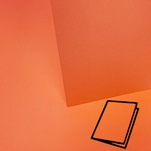 Arancio Woodstock Card Blanks Double sided 285gsm