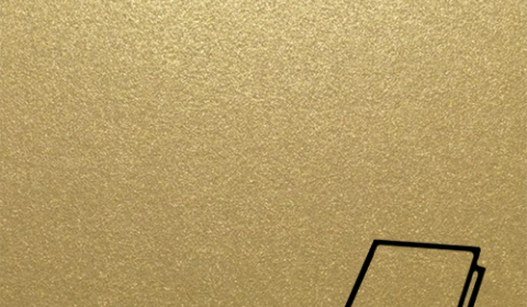 Gold Sirio Pearl Card Blanks Double Sided 300gsm