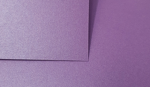 Purple Rain Cocktail Double Sided Pearl Card 290gsm