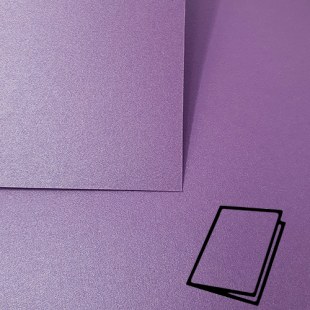Purple Rain Cocktail Card Blanks Double Sided 290gsm