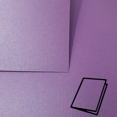 Purple Rain Cocktail Card Blank Symbol
