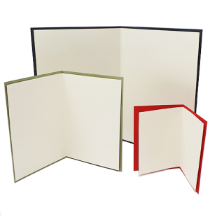 Ivory Paper Pearlised inserts for Card Blanks 120gsm