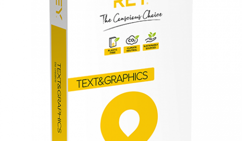 A4 (210x297mm) Rey Text & Graphics 100gsm | 500 Sheets