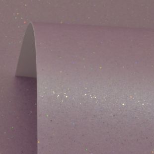 Powder Purple Pure Sparkle Card Blanks One Sided 300gsm