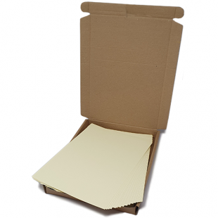 Box of A4 Rich Cream Card Hopsack 255gsm