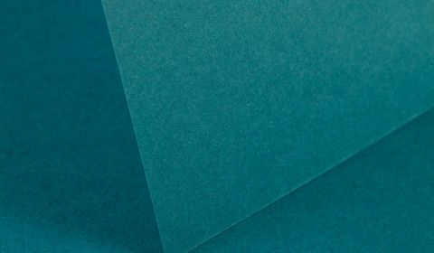 Teal Plain Card 240gsm