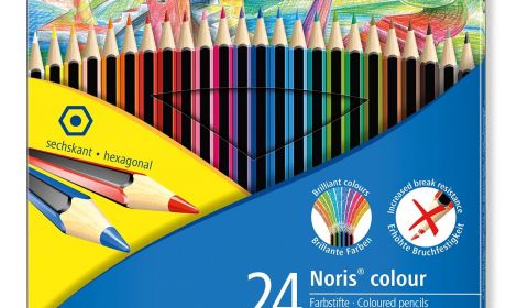 Staedtler Noris Colouring Pencils - Assorted Pack of 24