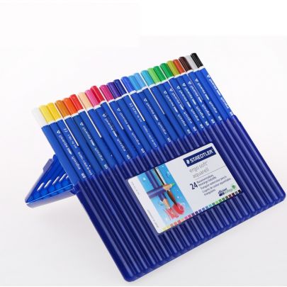 Staedtler Ergosoft Aquarell Triangular Water Color Pencil In Premium Quality 156 Sb 24